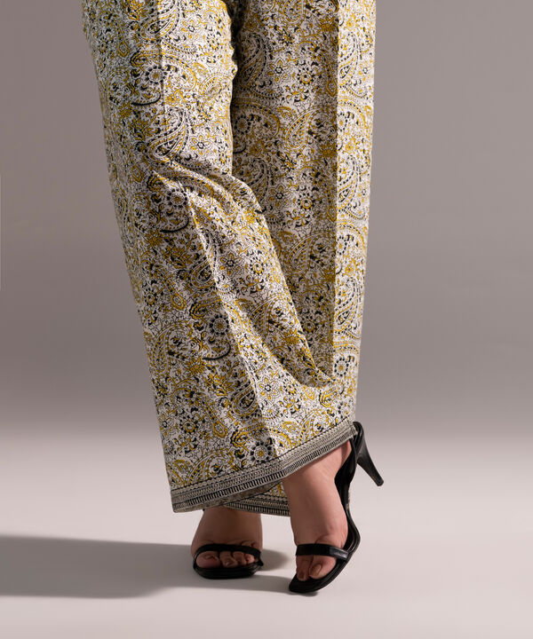 Embroidered Cambric Culottes