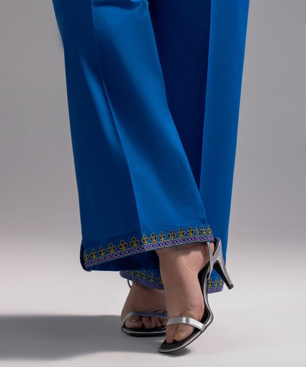 Embroidered Cambric Culottes