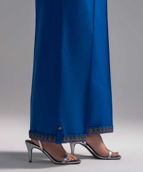 Embroidered Cambric Culottes