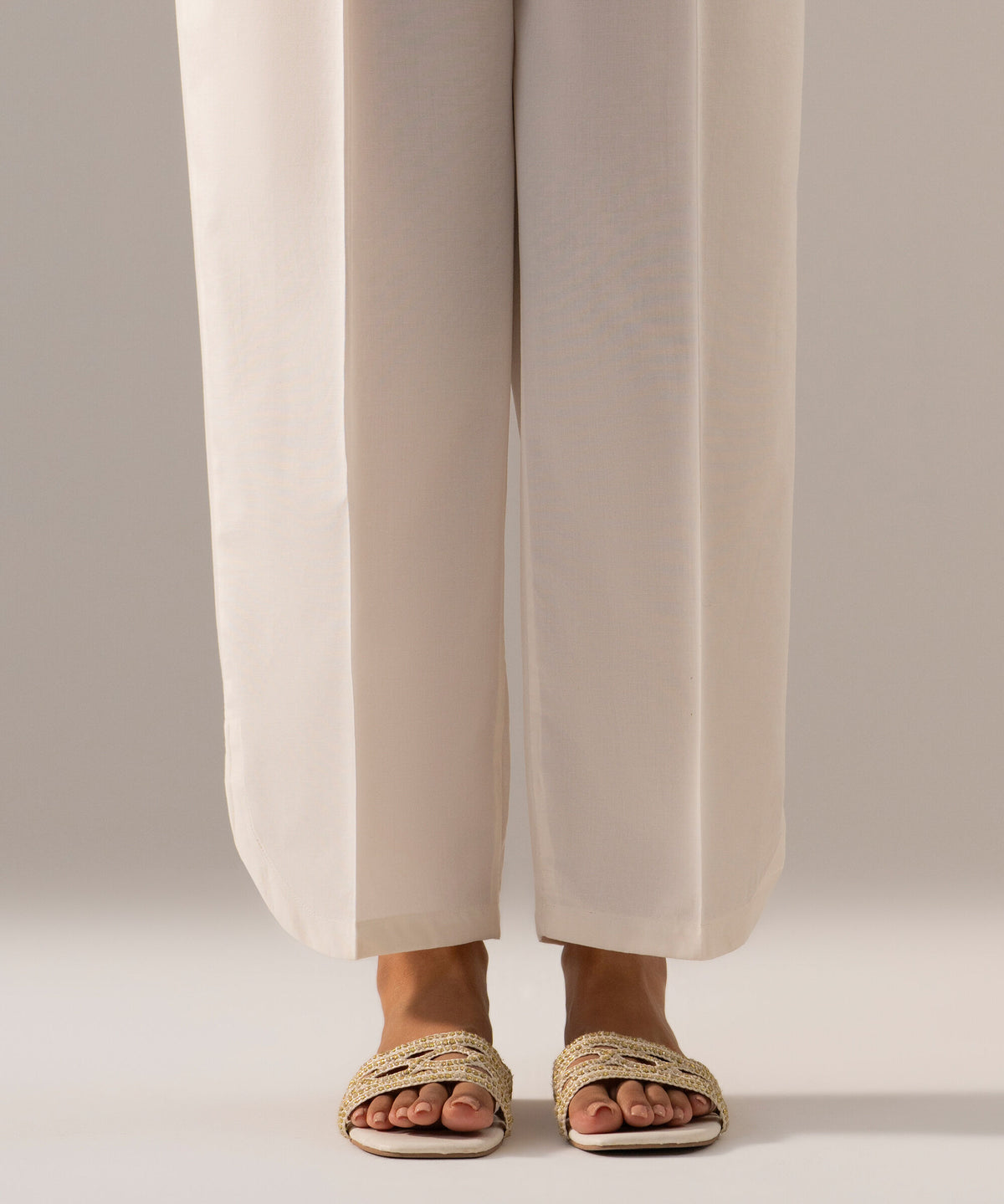 Solid Cambric Culottes PRW26C1012TB
