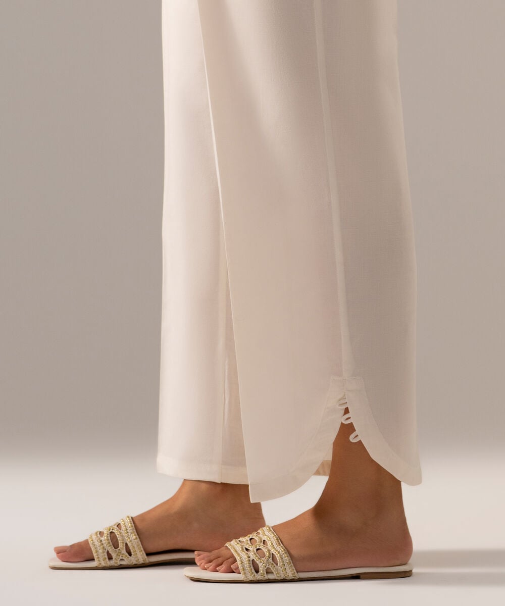 Solid Cambric Culottes PRW26C1012TB