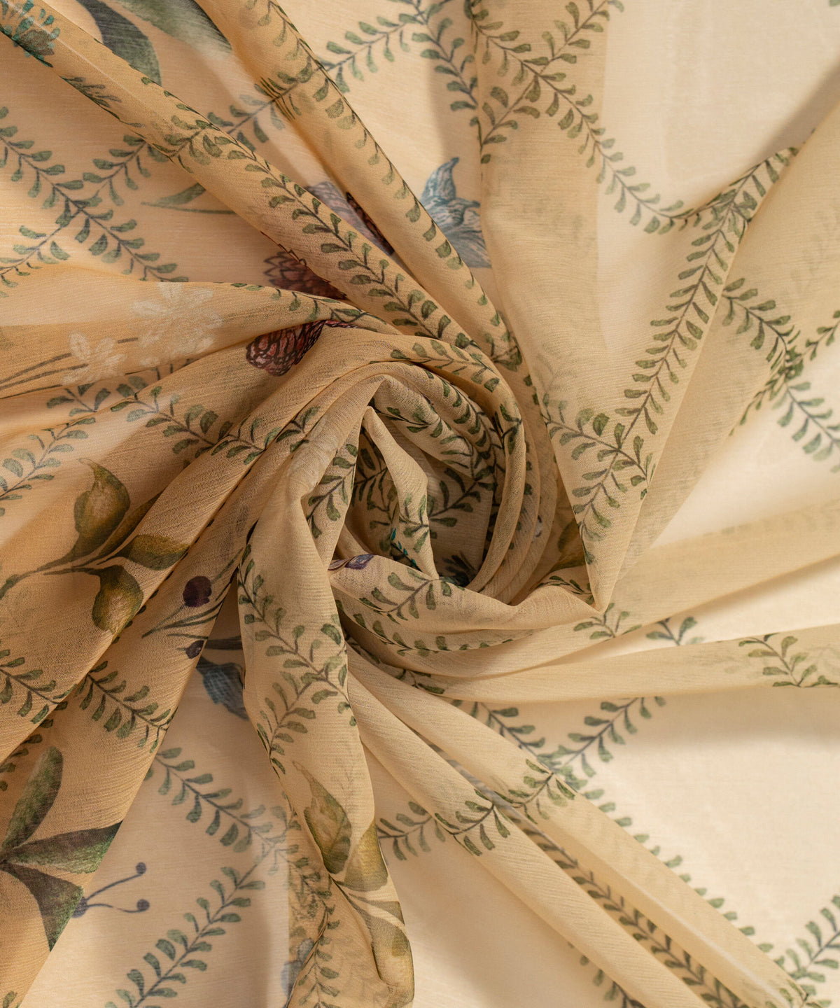 Printed Chiffon Dupatta PRW26C1014DB