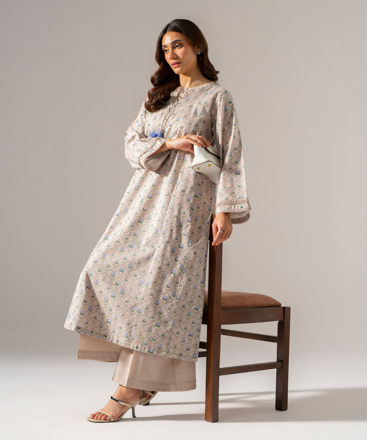 Printed Cambric Shirt PRW26C1015SB