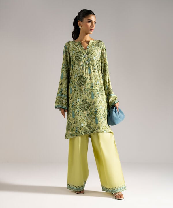 Printed Arabic Lawn Shirt
