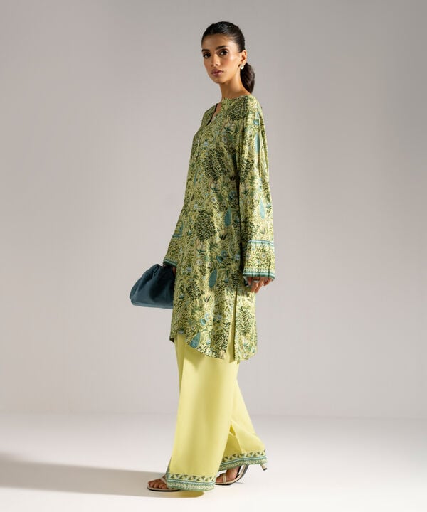 Printed Arabic Lawn Shirt