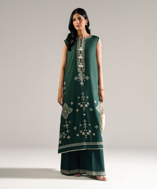 Printed Arabic Lawn Shirt