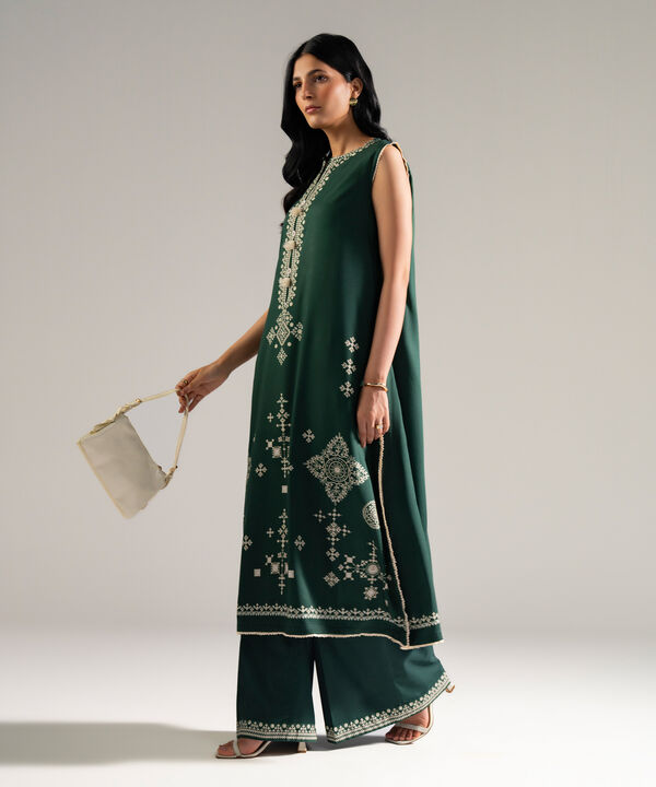 Printed Arabic Lawn Shirt