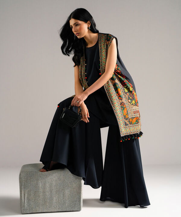 Printed Arabic Lawn Shirt