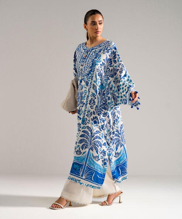 Printed Arabic Lawn Shirt