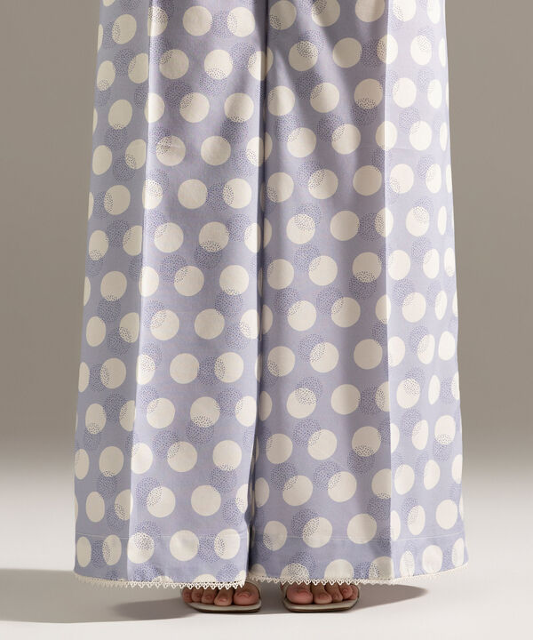 Printed Cotton Viscose Culottes