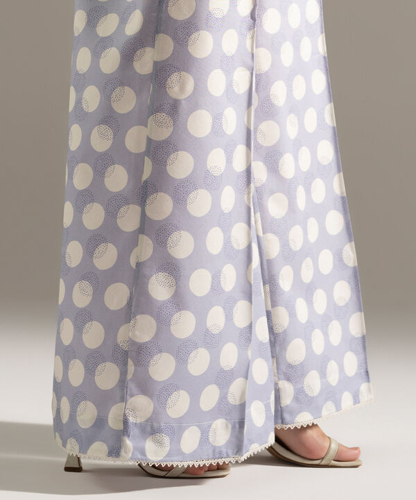 Printed Cotton Viscose Culottes