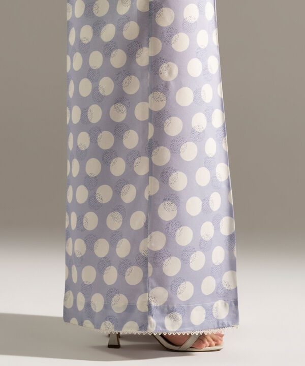 Printed Cotton Viscose Culottes