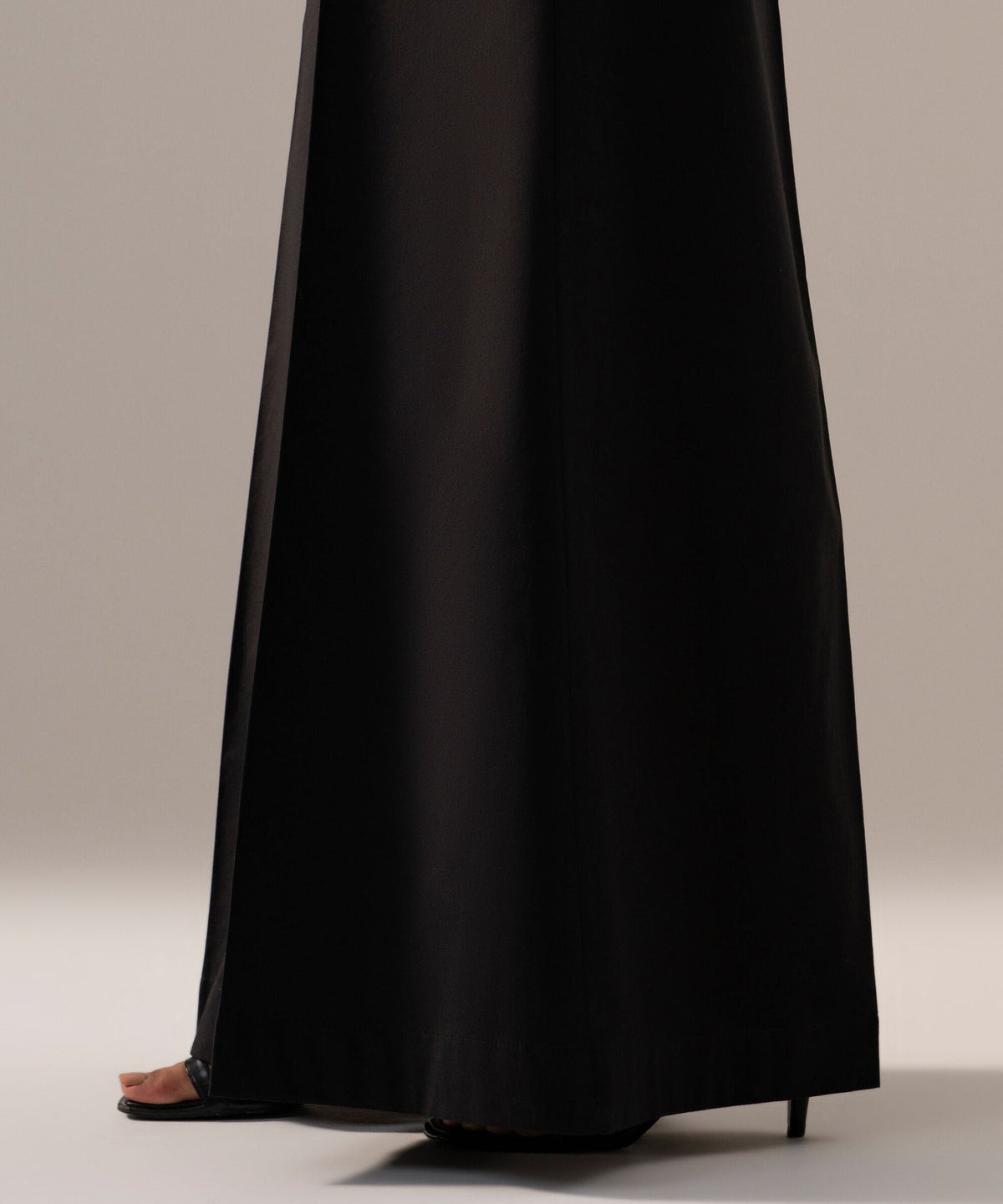 Solid Cambric Flared Pants PRW26CMV105T