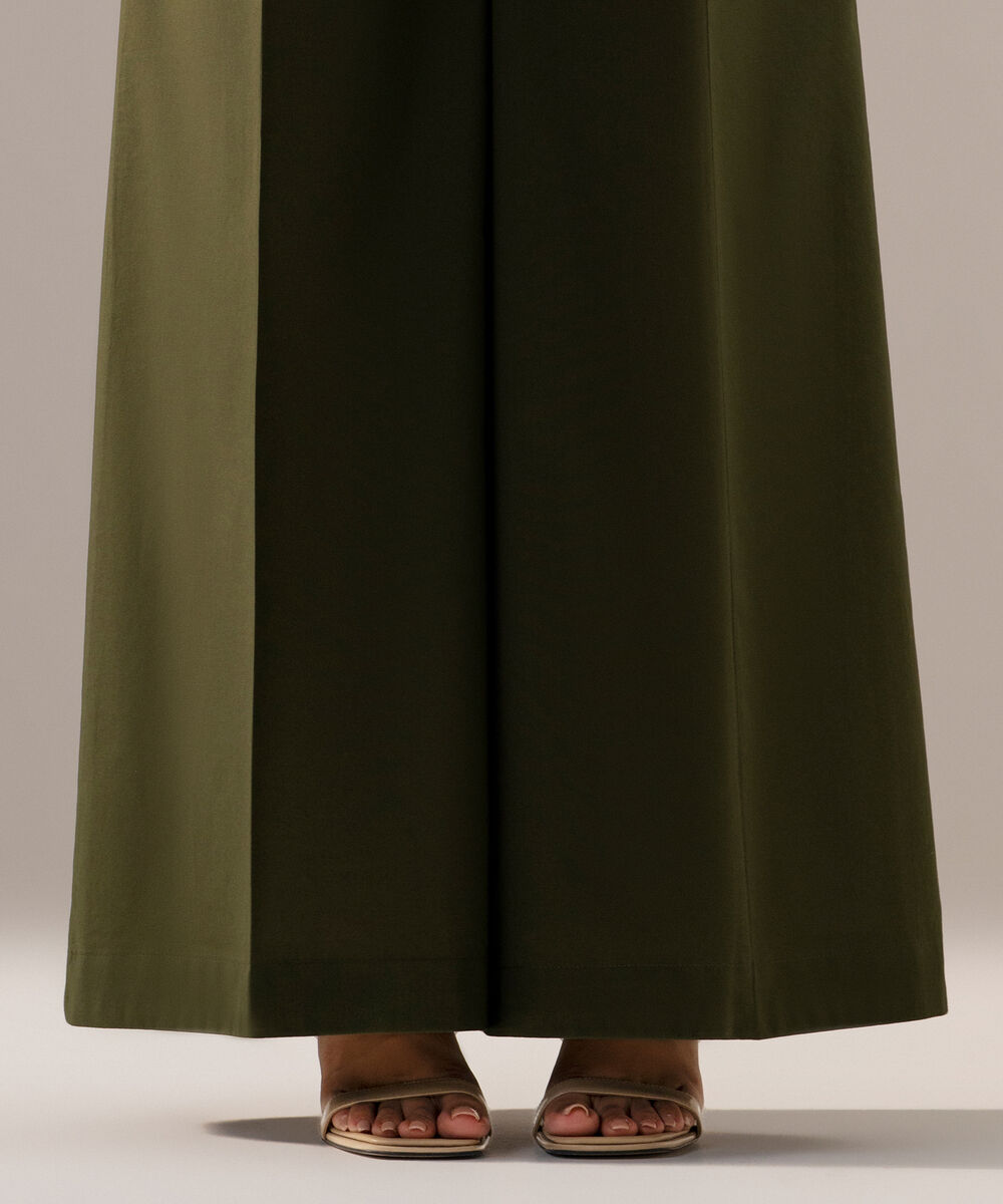 Solid Cambric Culottes PRW26CMV108T