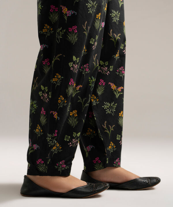Printed Cambric Balloon Pants