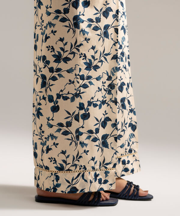 Printed Cambric Culottes
