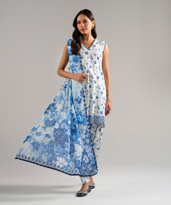 Printed Voile Dupatta