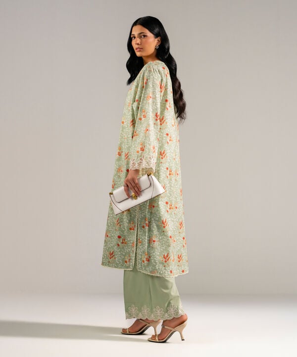 Embroidered Cotton Viscose Shirt