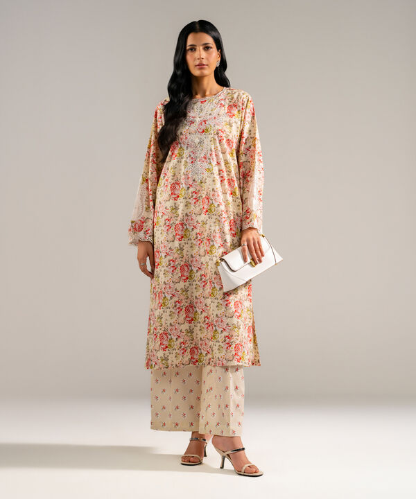 Embroidered Cotton Viscose Shirt