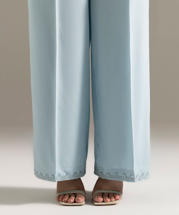 Solid Cotton Viscose Culottes