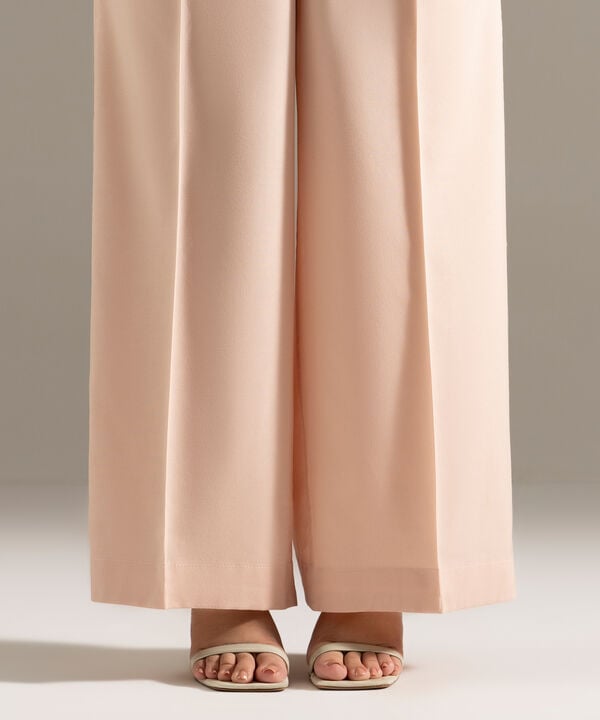 Solid Cotton Viscose Culottes