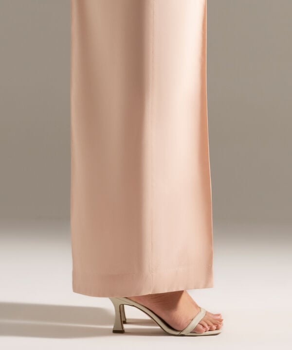 Solid Cotton Viscose Culottes