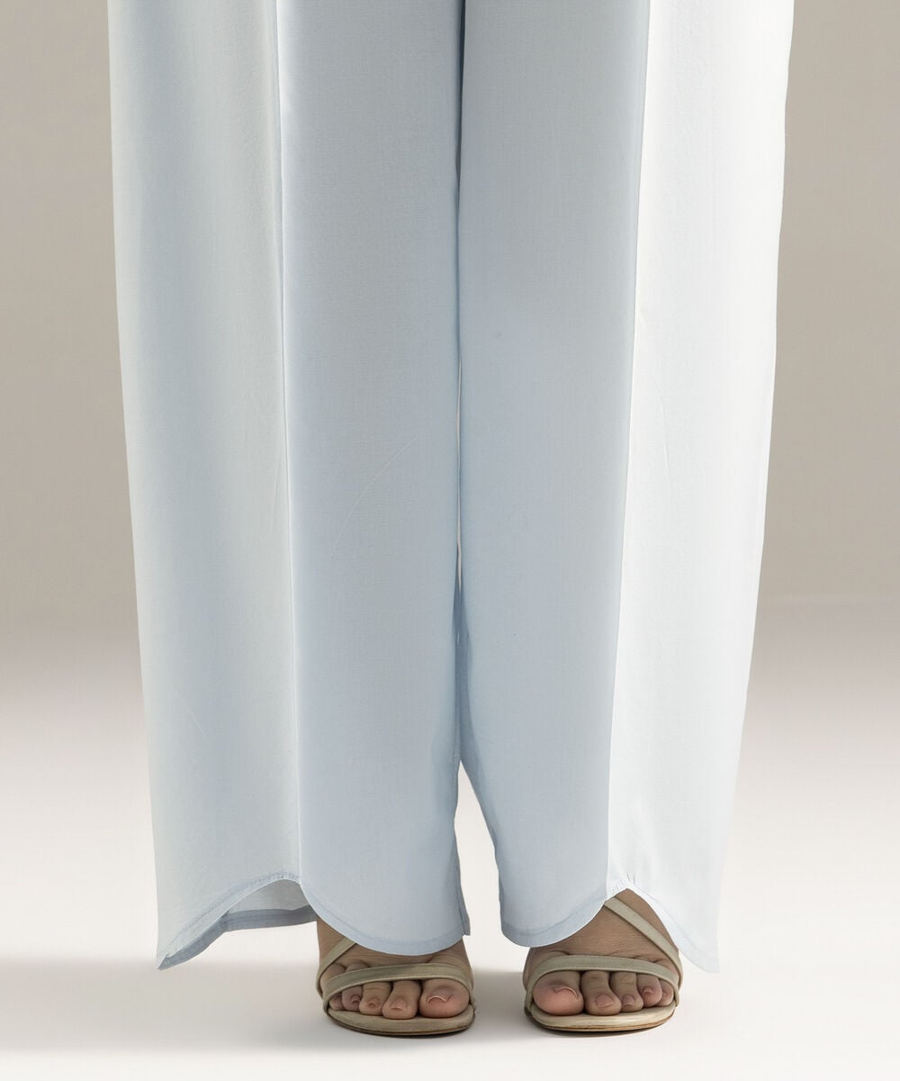 Solid Cambric Flared Pants PRW26CMV954T