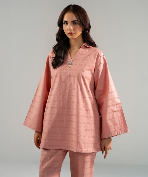 2 Piece - Solid Seersucker Suit