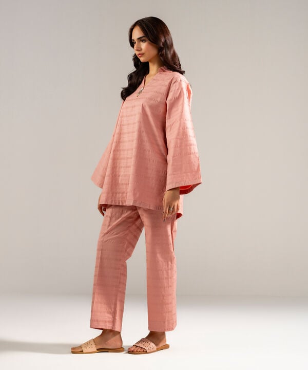 2 Piece - Solid Seersucker Suit