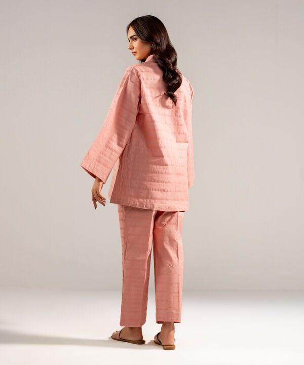 2 Piece - Solid Seersucker Suit
