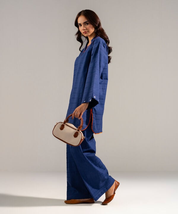 2 Piece - Solid Seersucker Suit