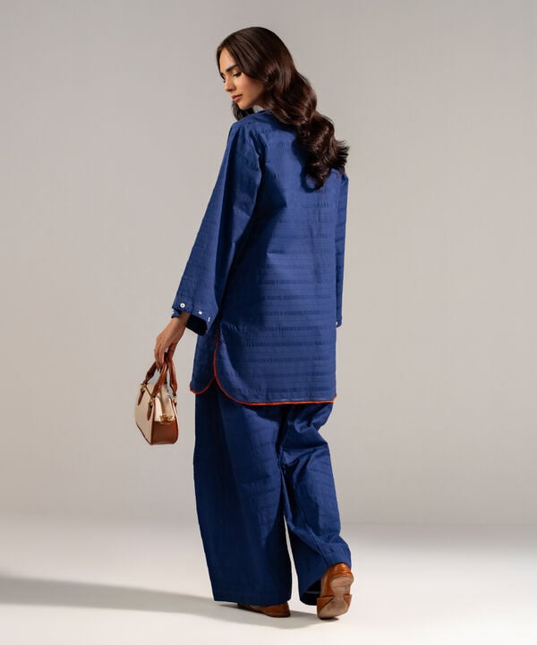 2 Piece - Solid Seersucker Suit