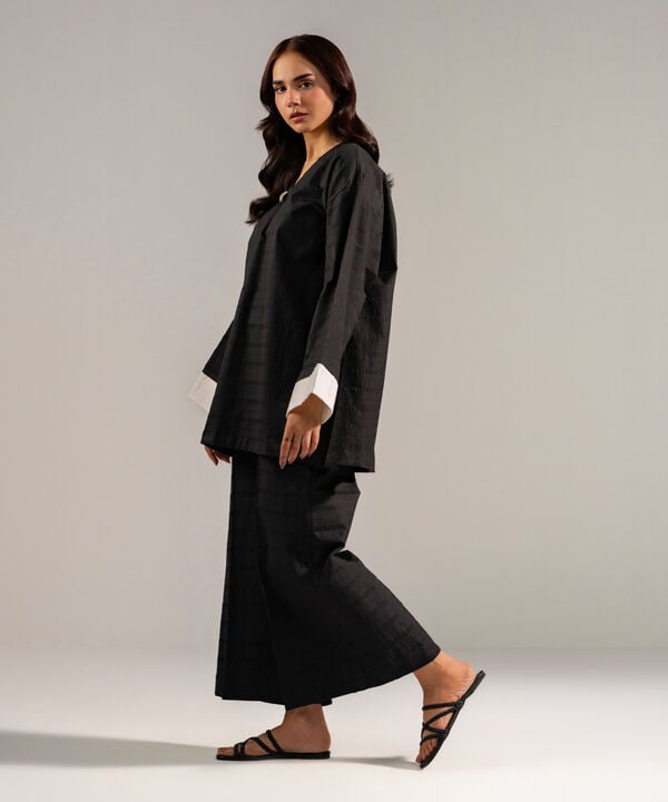 2 Piece - Solid Seersucker Suit