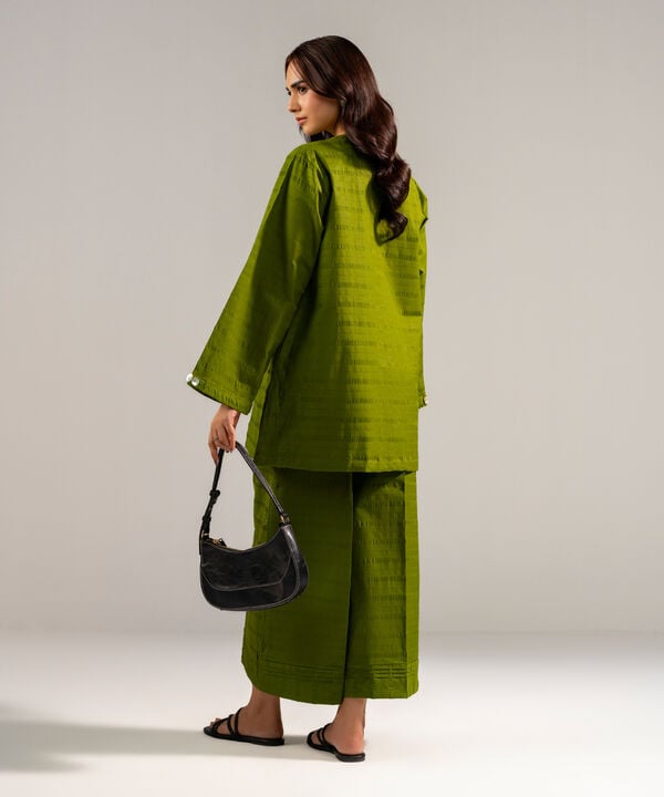 2 Piece - Solid Seersucker Suit