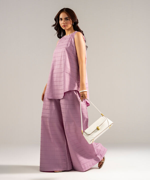 2 Piece - Solid Seersucker Suit