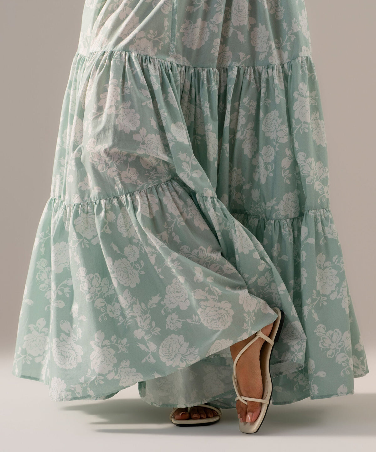 Printed Poplin Skirt PRW26CTV103T