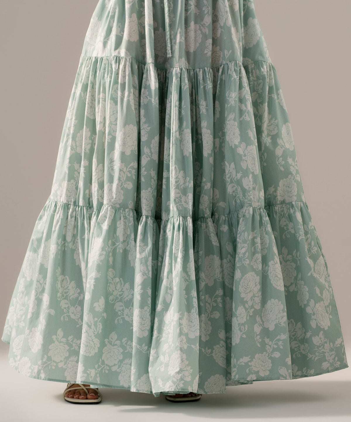 Printed Poplin Skirt PRW26CTV103T