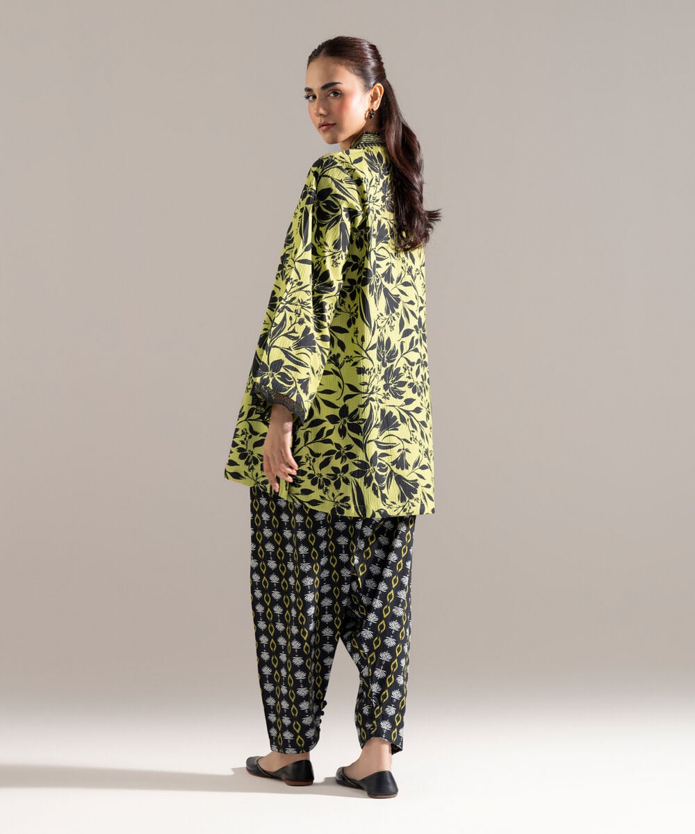 Printed Seersucker Shirt PRW26CTV702S