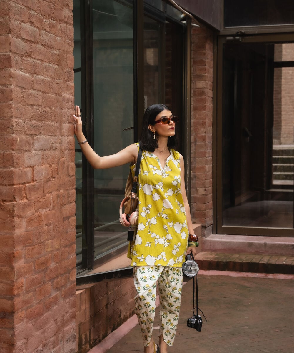 Printed Seersucker Shirt PRW26CTV703S