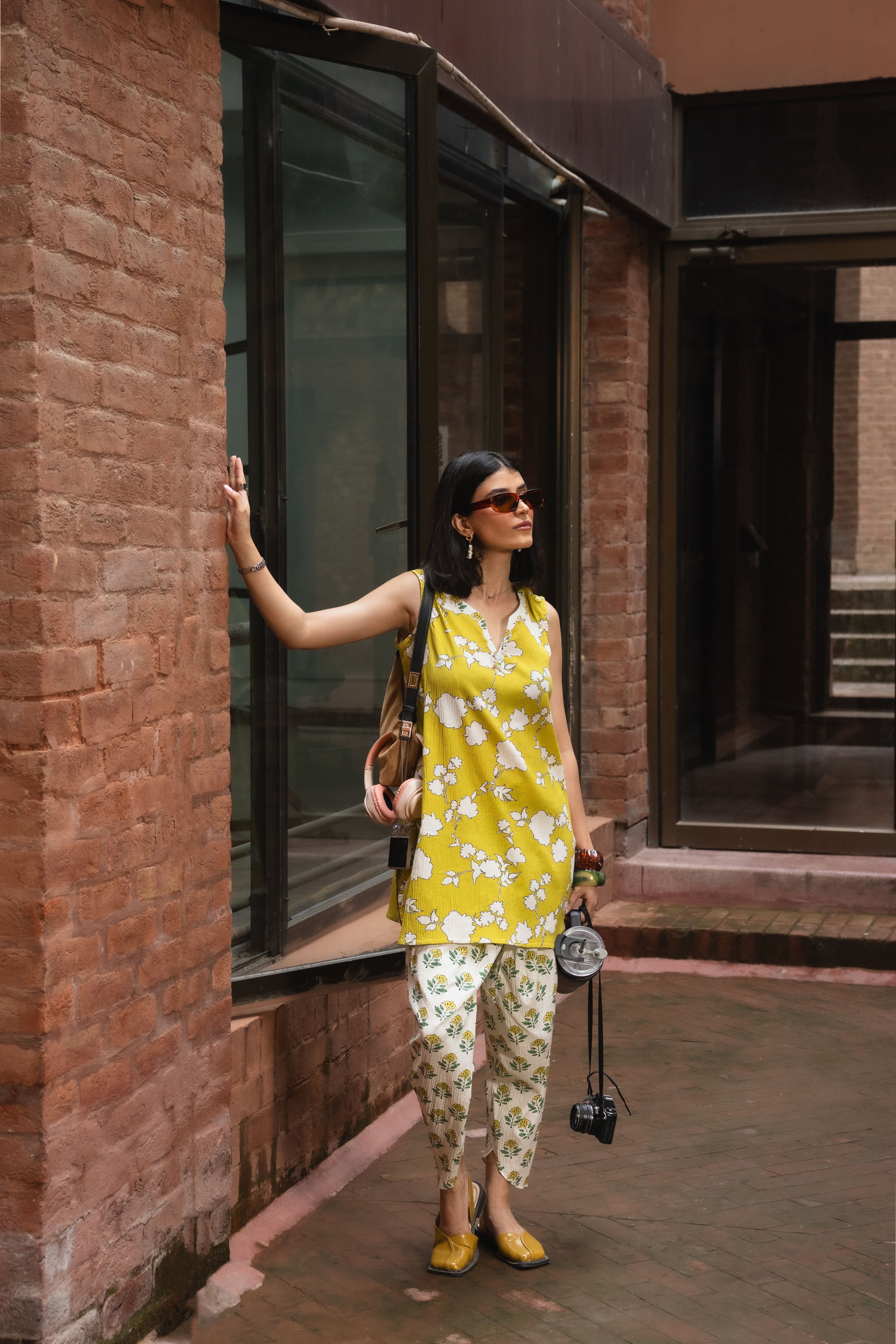 Printed Seersucker Shirt PRW26CTV703S