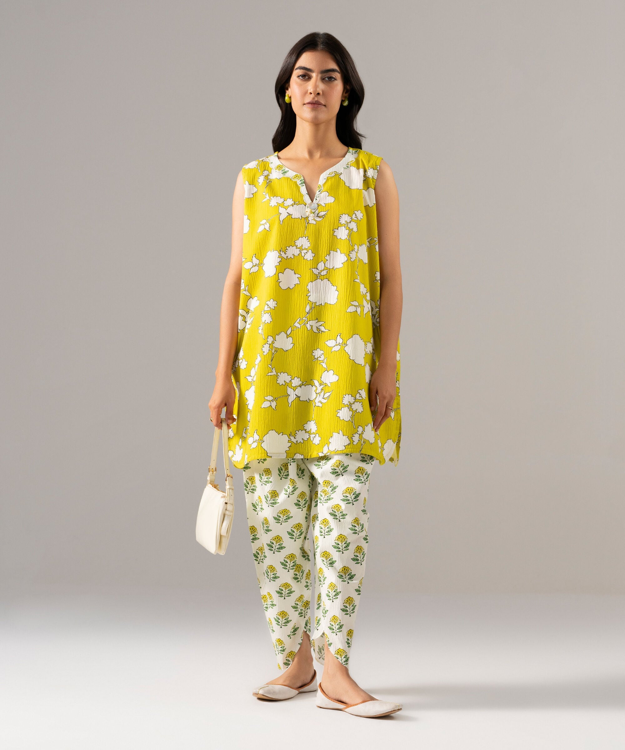 Printed Seersucker Shirt PRW26CTV703S