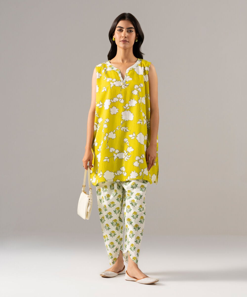 Printed Seersucker Shirt PRW26CTV703S