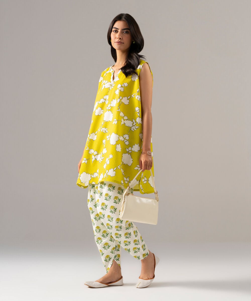 Printed Seersucker Shirt PRW26CTV703S