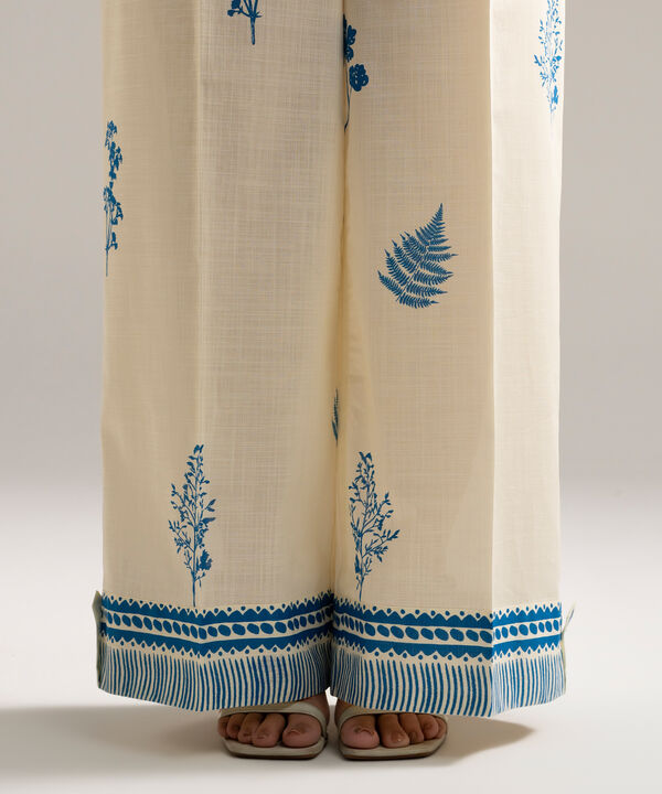 Printed Crosshatch Culottes