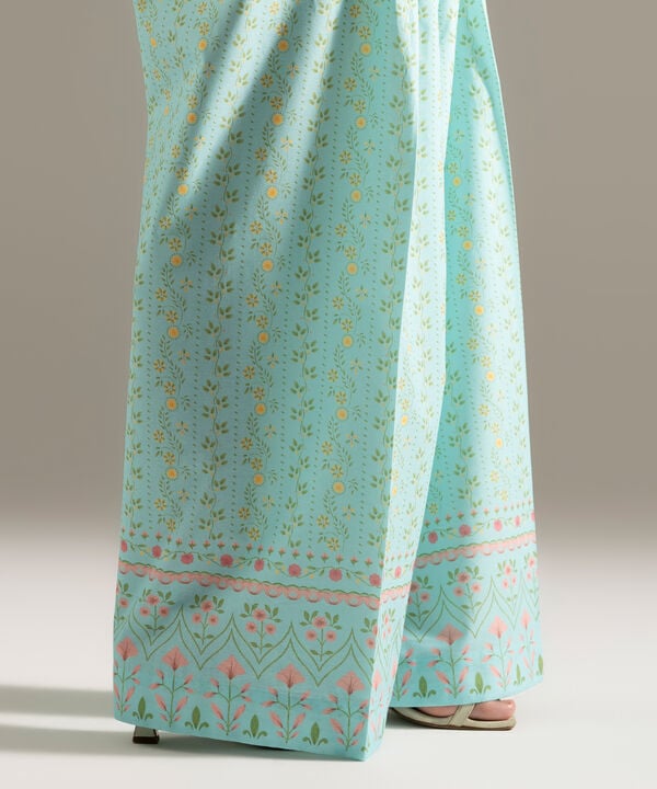 Printed Cambric Farshi Shalwar