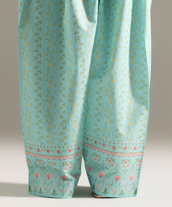 Printed Cambric Farshi Shalwar