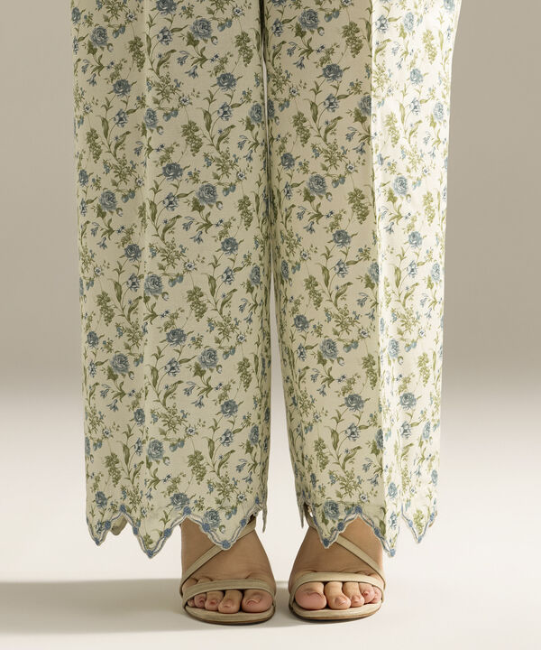 Embroidered Cambric Culottes