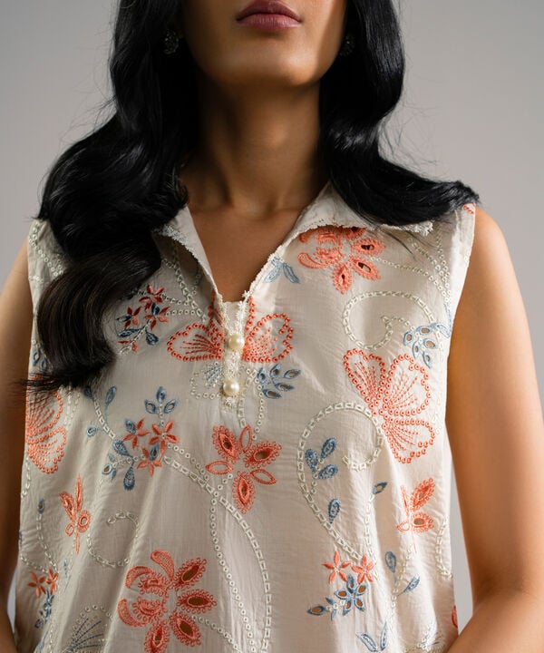 Embroidered Lawn Shirt