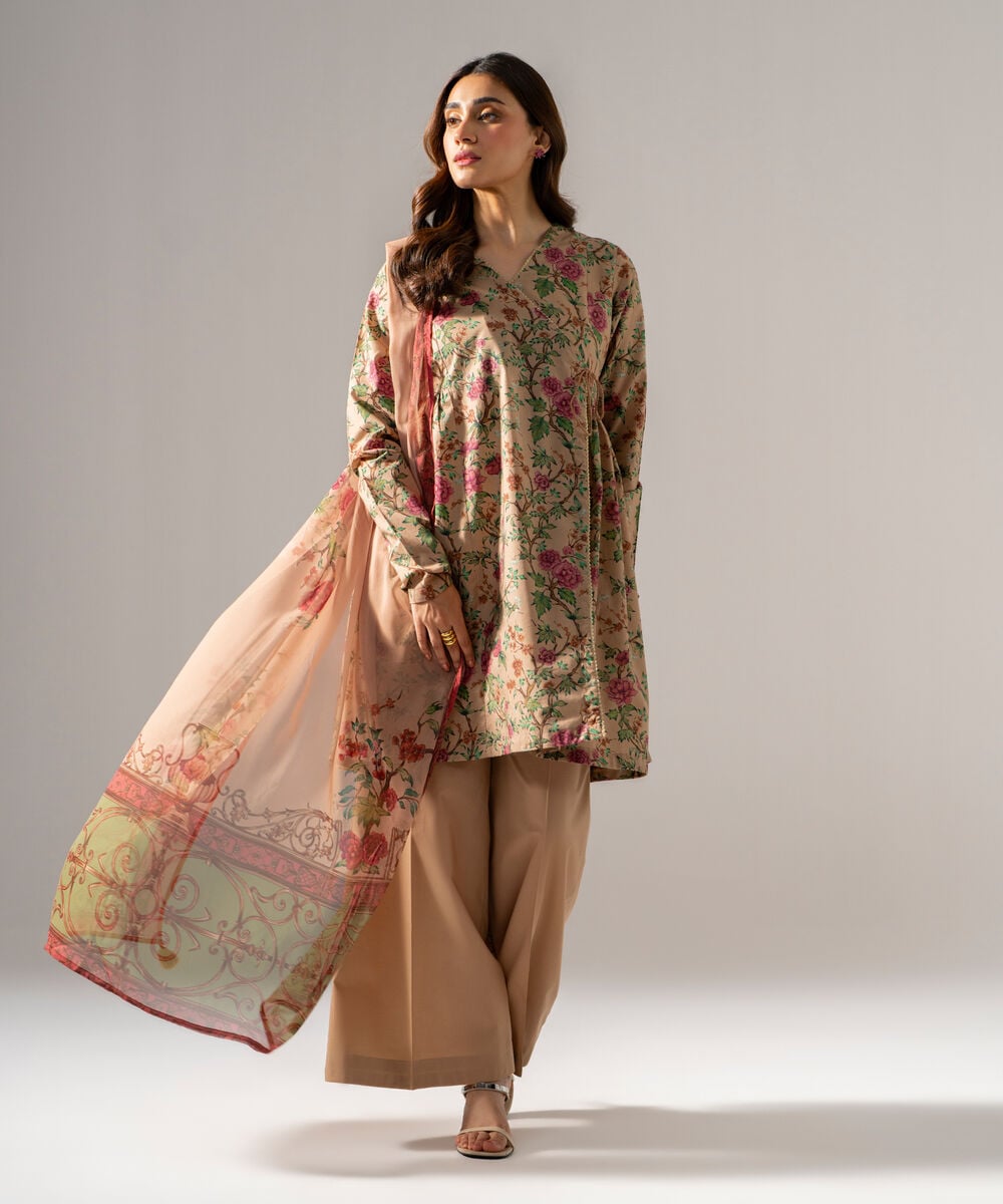 Printed Chiffon Dupatta PRW26CV1013D