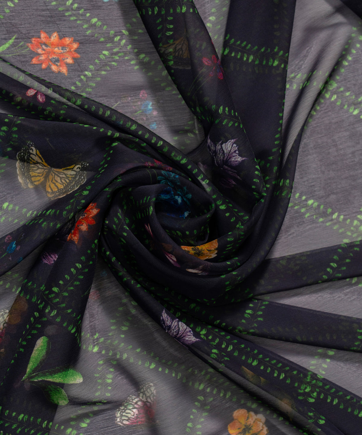 Printed Chiffon Dupatta PRW26CV1014D